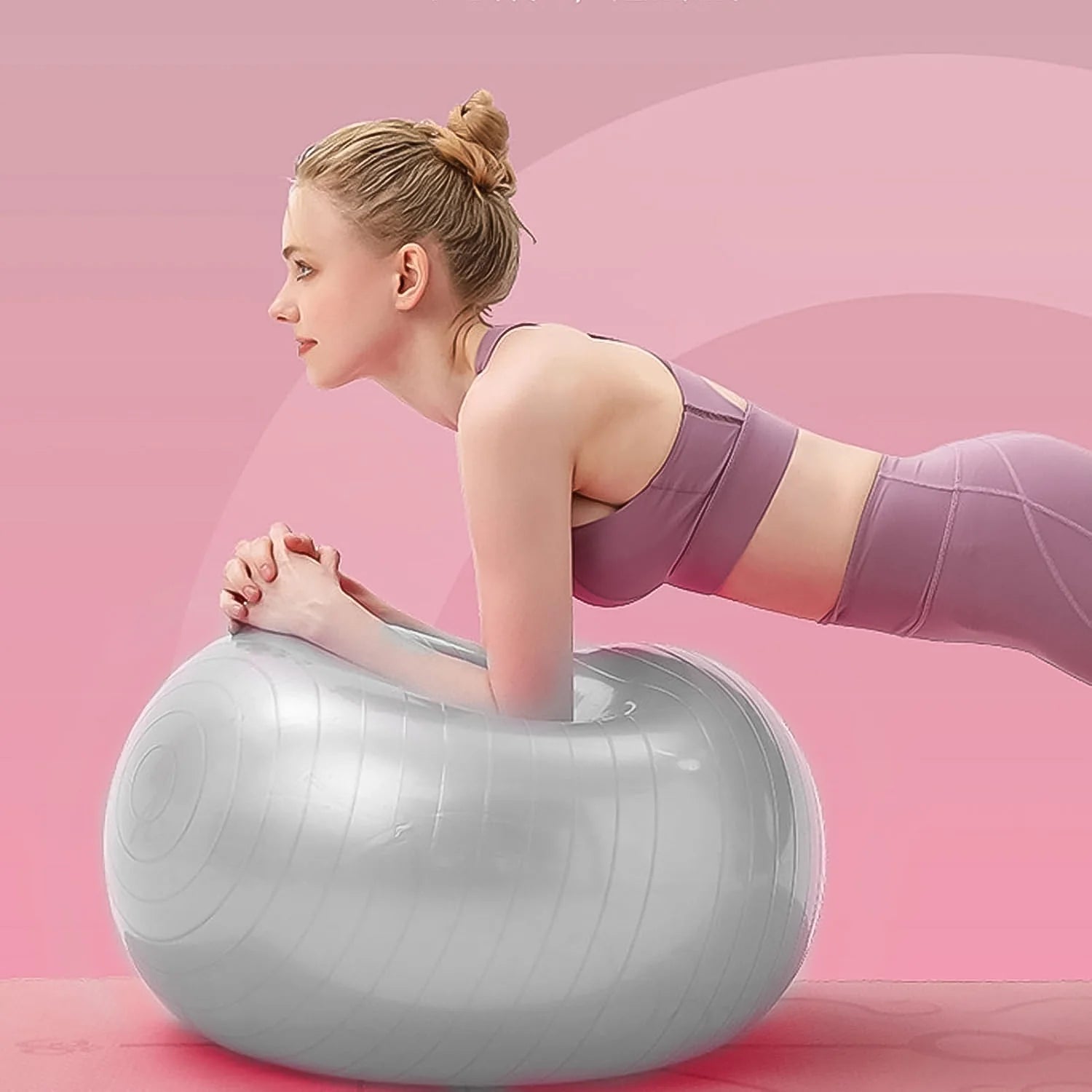 75CM Stability Gym Ball – Heavy Duty Non-Slip Fitness Ball