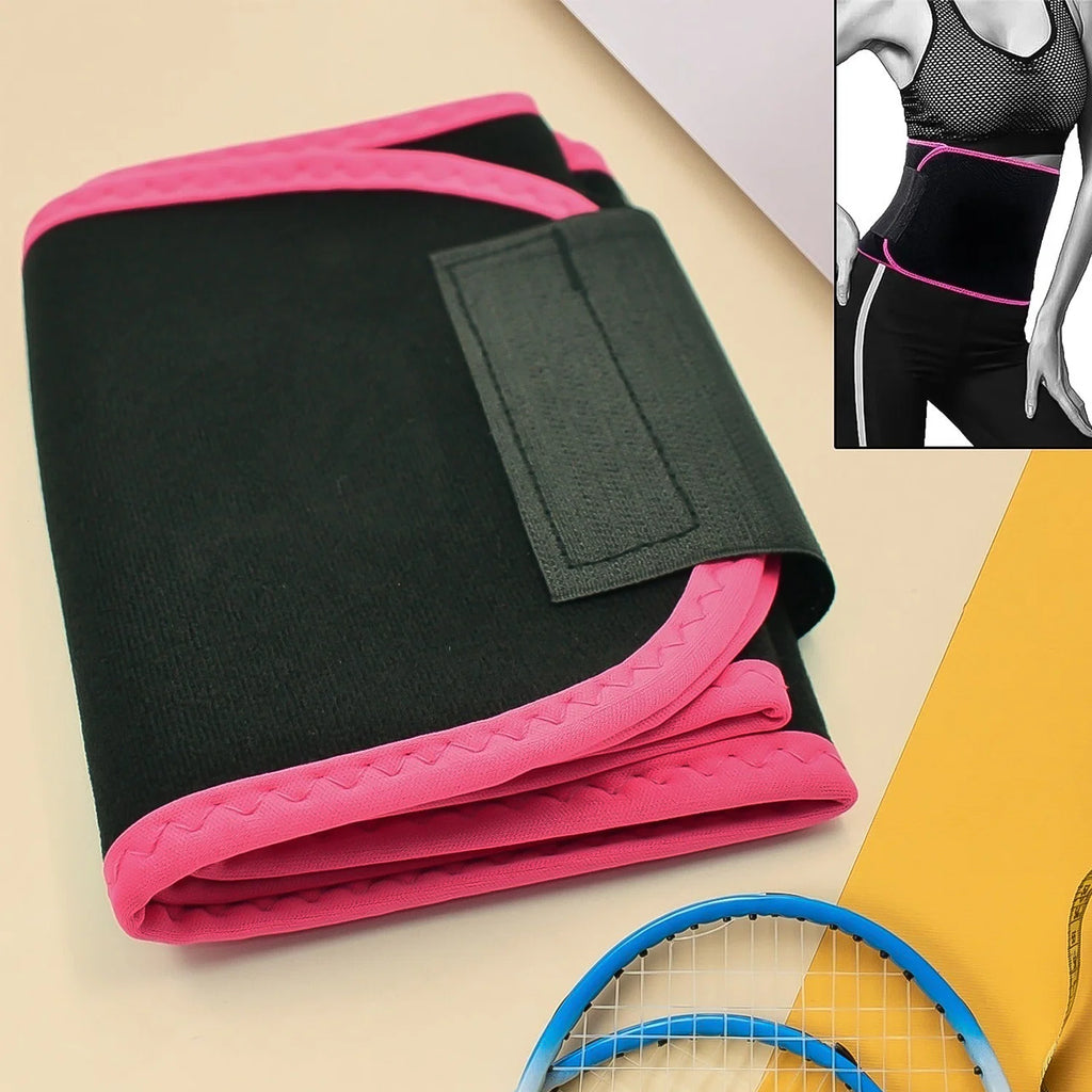 Waist Support Belt – Neoprene Ab Trainer For Back Support | Indo Glow