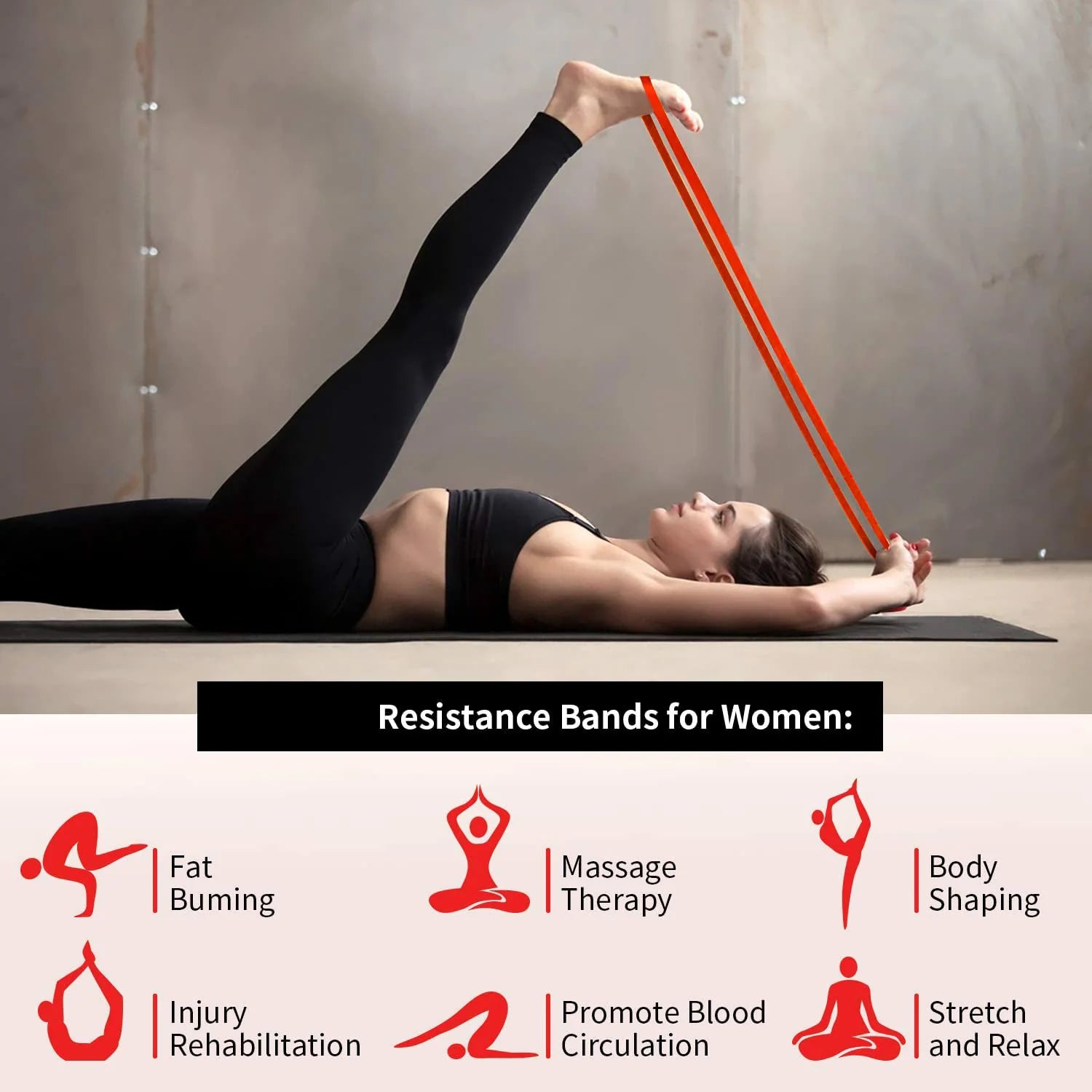Resistance Band 2080x13 Mm – Heavy-Duty Strength & Mobility by Konex