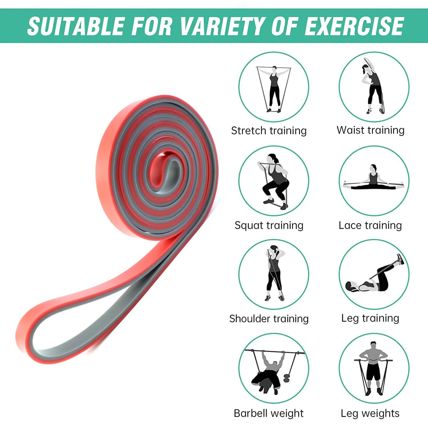 Resistance Band 2080x13 Mm – Heavy-Duty Strength & Mobility by Konex