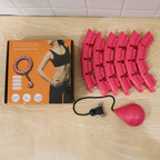 Adjustable Smart Hula Hoop Set With Weighted Ball For Fitness And Waist Exercise