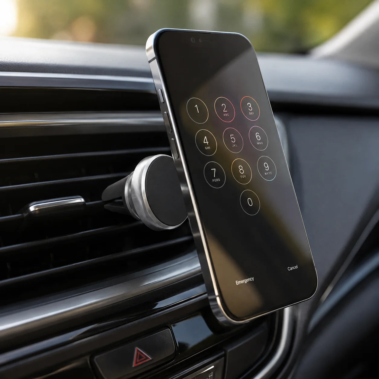 Magnetic Phone Holder Stand – 360° Rotating Secure Grip