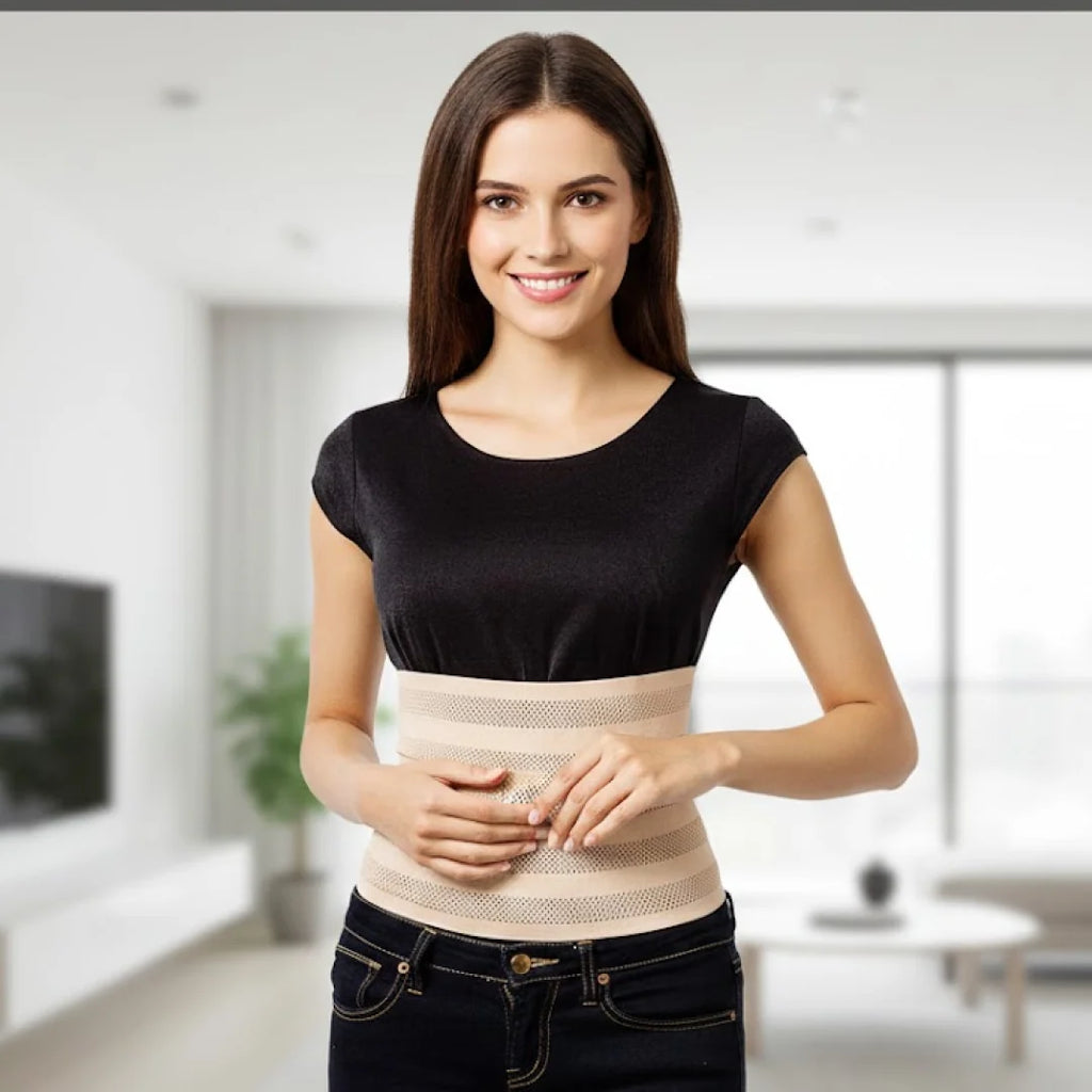 Waist Trimmer Belt For Women – Body Shaper & Cincher | VelvaBloom
