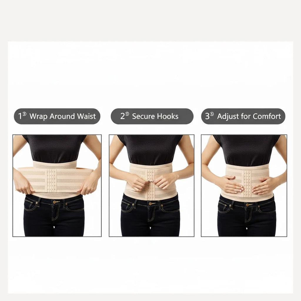 Waist Trimmer Belt For Women – Body Shaper & Cincher | VelvaBloom