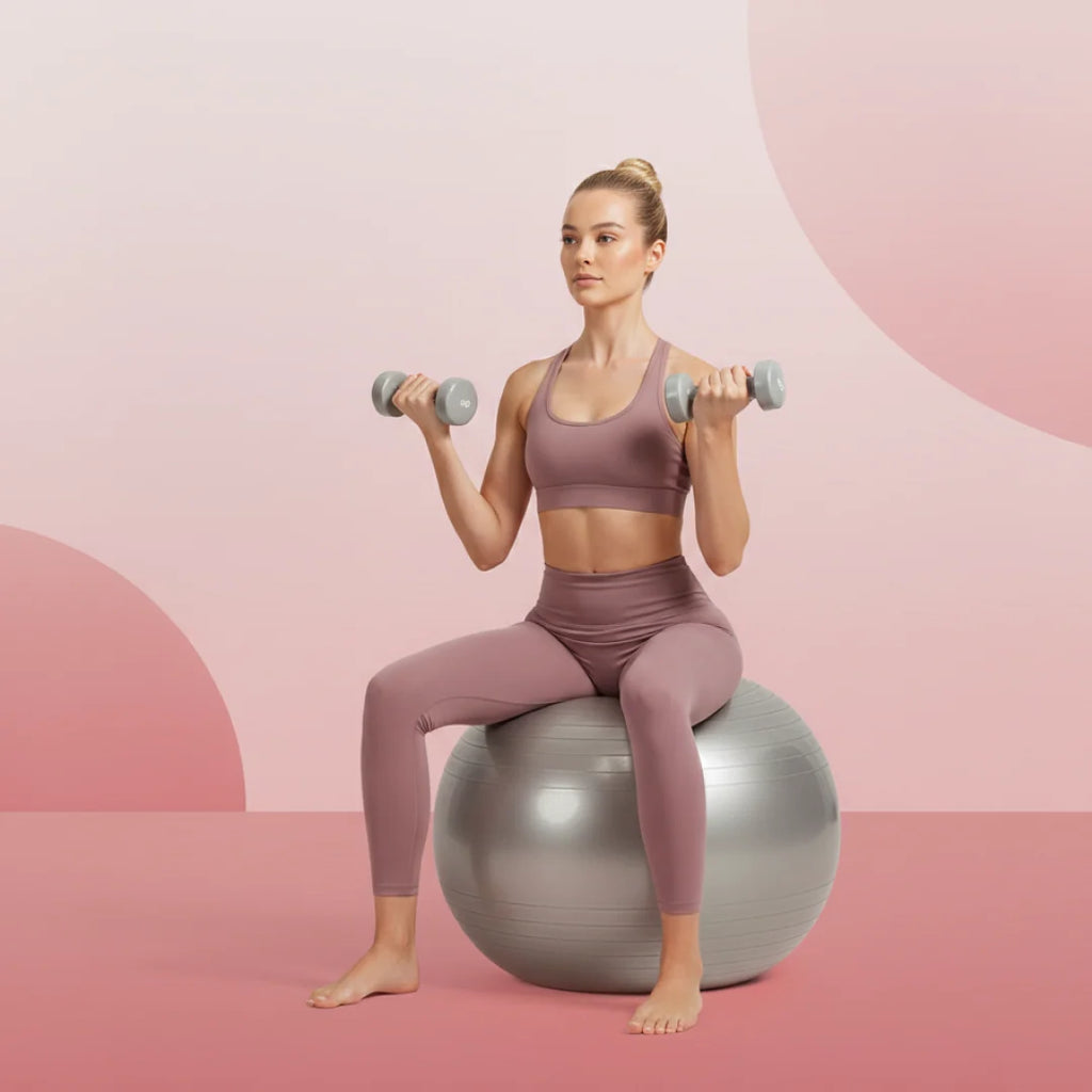 75CM Stability Gym Ball – Heavy Duty Non-Slip Fitness Ball