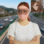 Reusable Soft Cloth Face Mask With A Removable Eye Shield And Ear Loops (1 Pc)