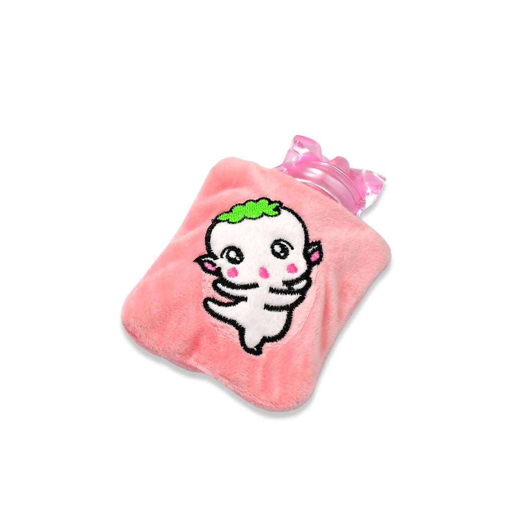 Pink Hot Water Bag – Soft Cover For Pain Relief | Indo Glow