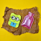 Minions Hot Water Bag – 2-Eye Design For Pain Relief | FitFuzion