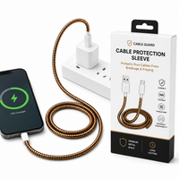 Spiral Cable Protector Sleeve – Durable Flexible Cord Saver