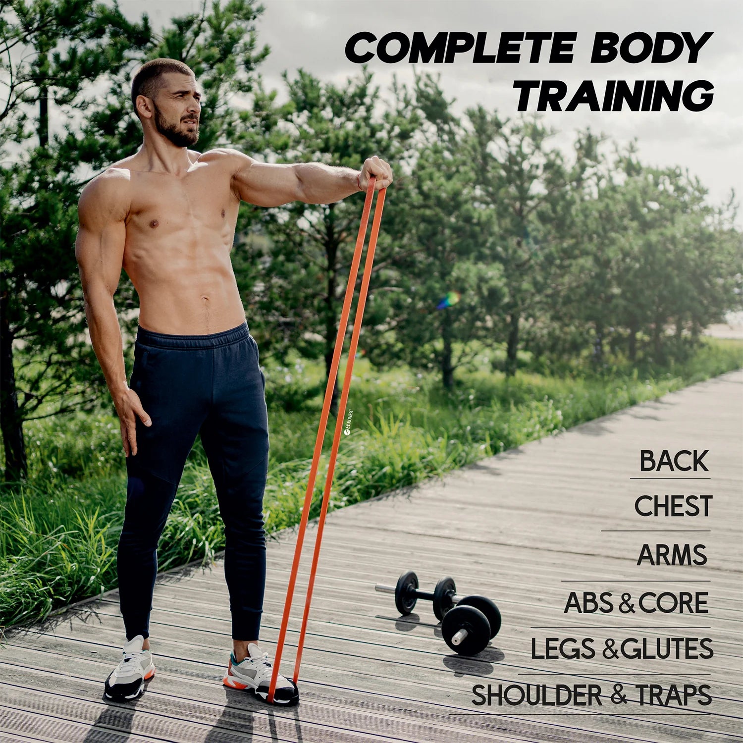 Resistance Band 2080x13 Mm – Heavy-Duty Strength & Mobility by Konex