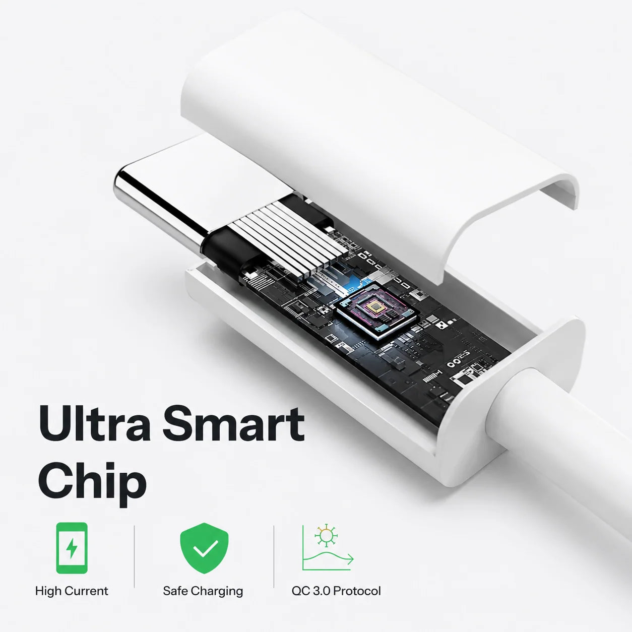 USB-C To USB-C Fast Charging Cable – 1m Durable & High-Speed Data Transfer by SSE